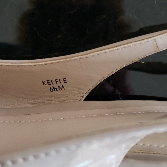 ELLEN Tracy Espedrilles" Keeffe" Nude 6.5m GUC - Picture 8 of 10